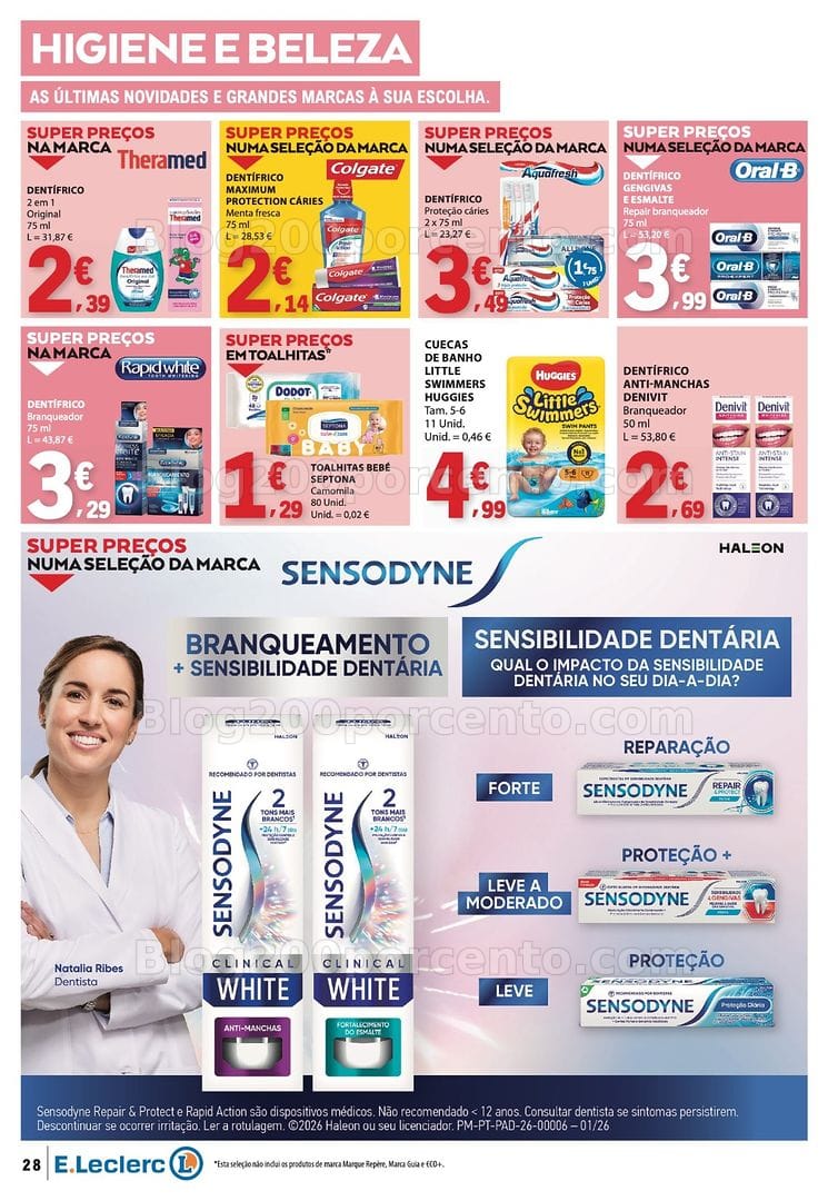Antevisão Folheto E-LECLERC Promoções de 6 a 12 agosto